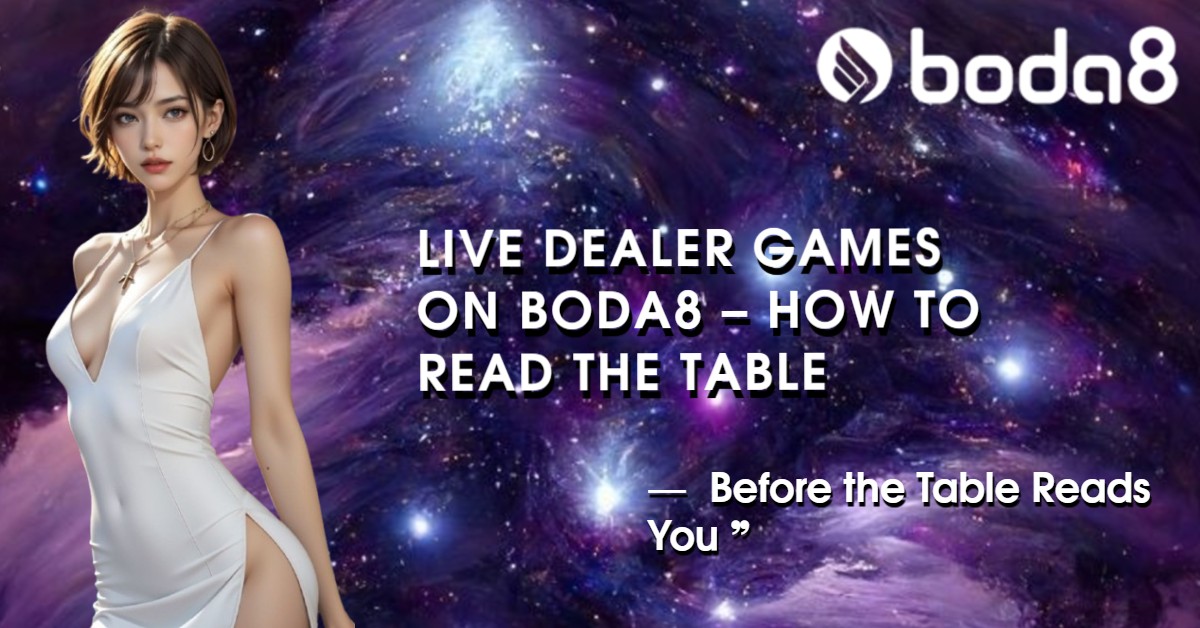 Live Dealer Games on Boda8 – How to Read the Table Before the Table Reads You