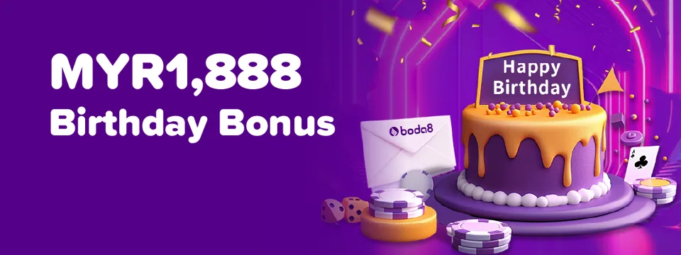 Boda8 Birthday Bonus Promotion