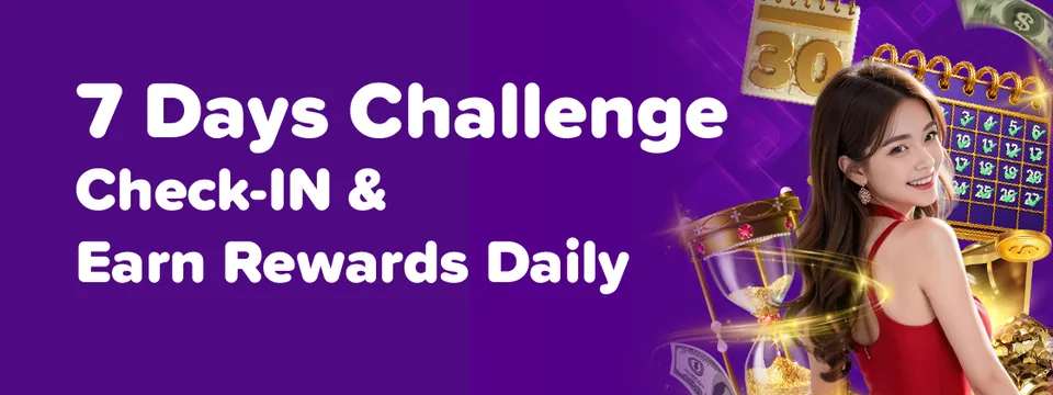 Boda8 7 Days Check-In Challenge Promotion