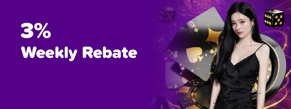 Boda8 3% Weekly Rebate Promotion